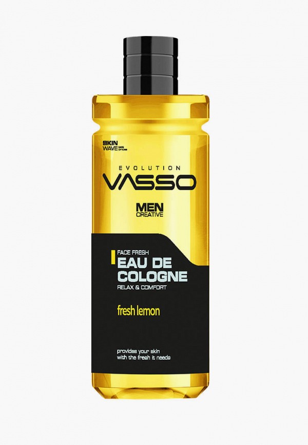 

Одеколон Vasso, Прозрачный, EAU DE COLOGNE FRESH LEMON, 370 мл