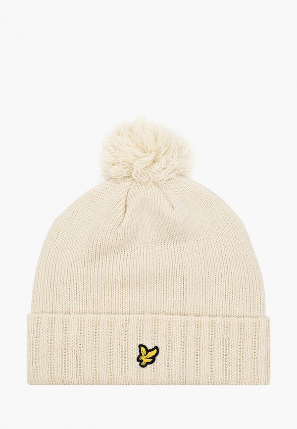 

Шапка Lyle & Scott, Бежевый, Bobble Beanie