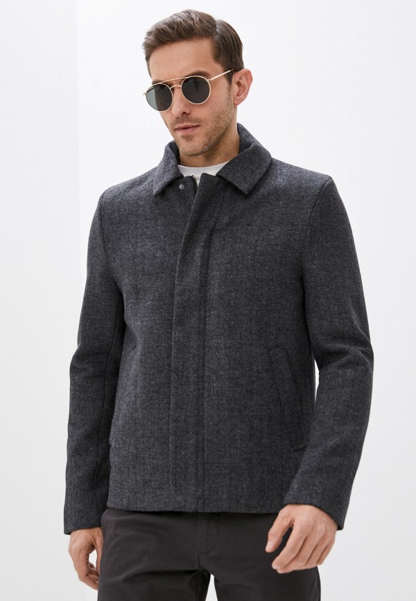 

Полупальто Lyle & Scott, Серый, Herringbone Wool Jacket