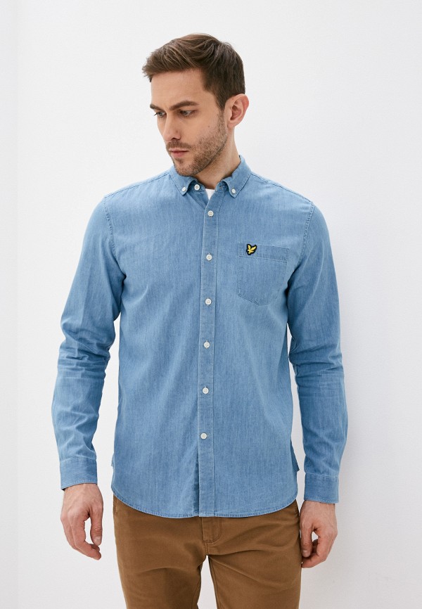 

Рубашка джинсовая Lyle & Scott, Голубой, Denim Shirt