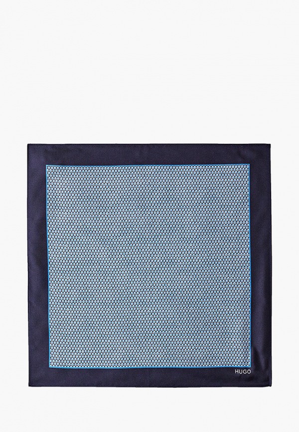 

Платок носовой Hugo, Голубой, Pocketsquare, 33x33 см