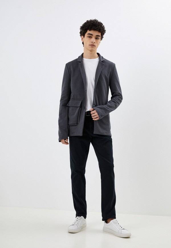 Пиджак Bobsyouruncle серый, размер 46, фото 2