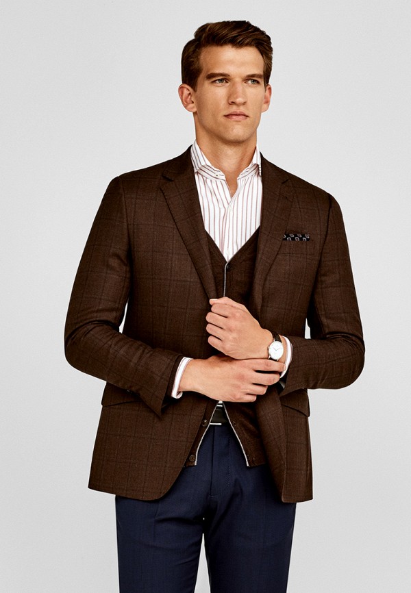 

Пиджак Pedro del Hierro, Коричневый