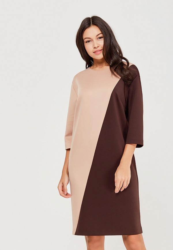 Платье Арт-Деко цвет коричневый 