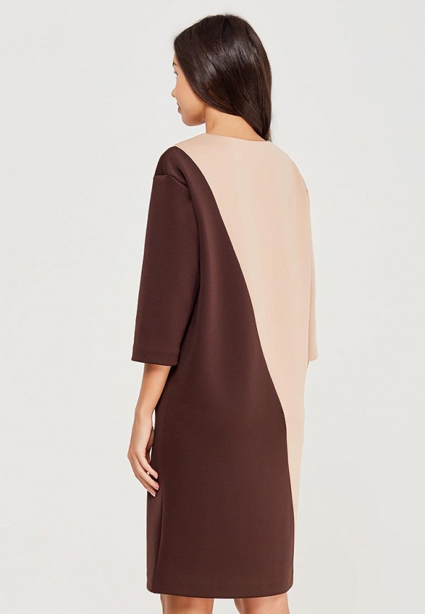 Платье Арт-Деко цвет коричневый  Фото 3