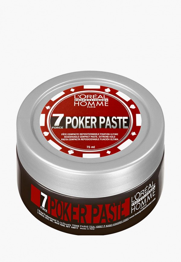 

Паста для укладки L'Oreal Professionnel, Черный, Poker