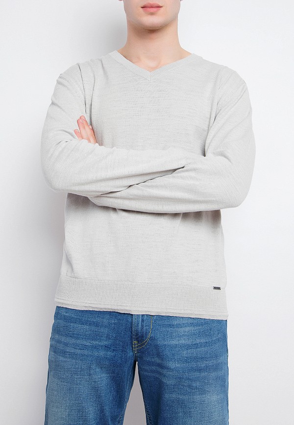Пуловер Finn Flare цвет серый 