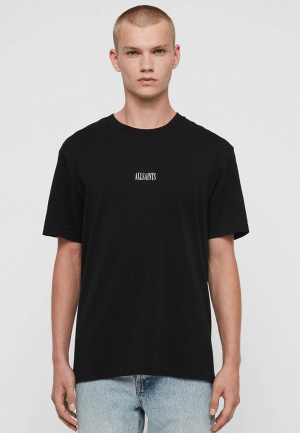 

Футболка AllSaints, Черный, STATE CREW