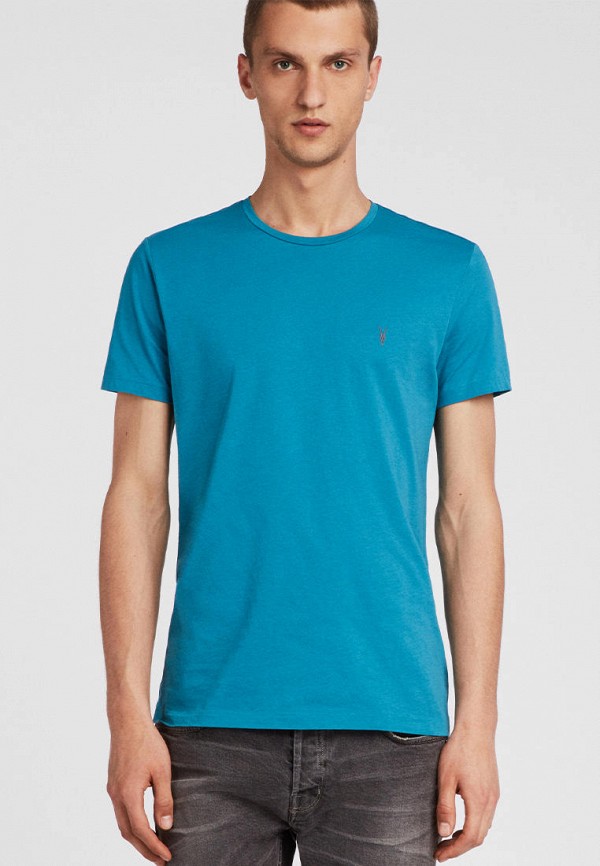 

Футболка AllSaints, Голубой, AllSaints MP002XM12C2Y