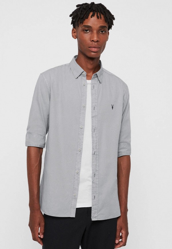 

Рубашка AllSaints, Серый, AllSaints MP002XM12C33