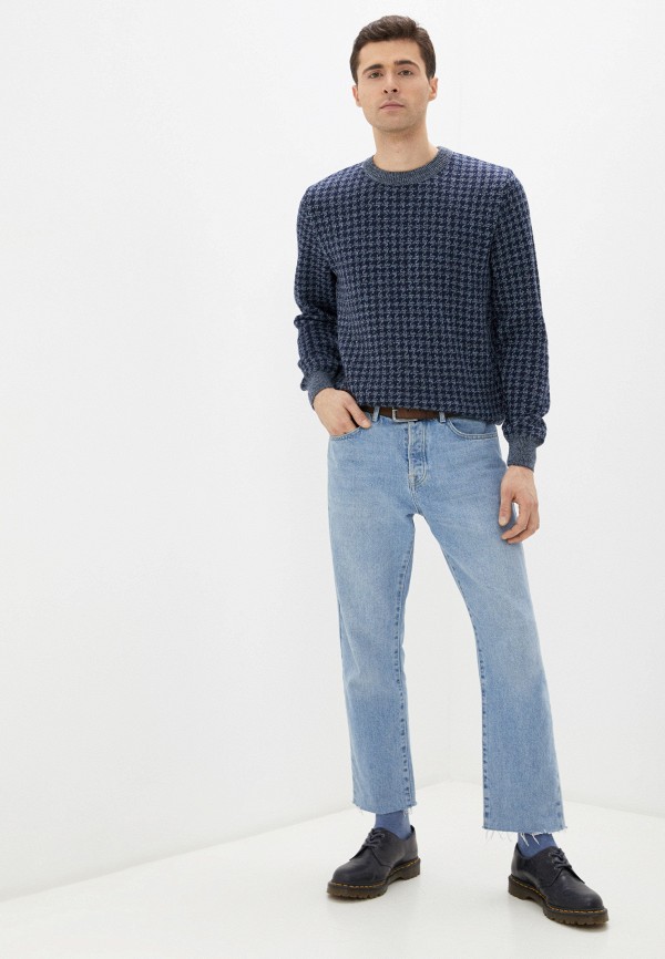 Джемпер Стим синий, размер 58, фото 2