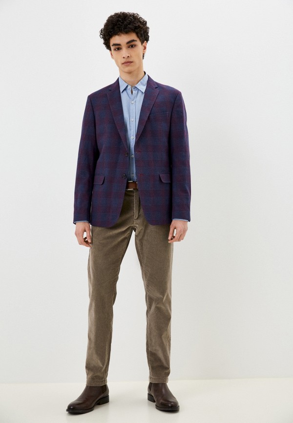 Пиджак Dtmd синий, размер 56, фото 2