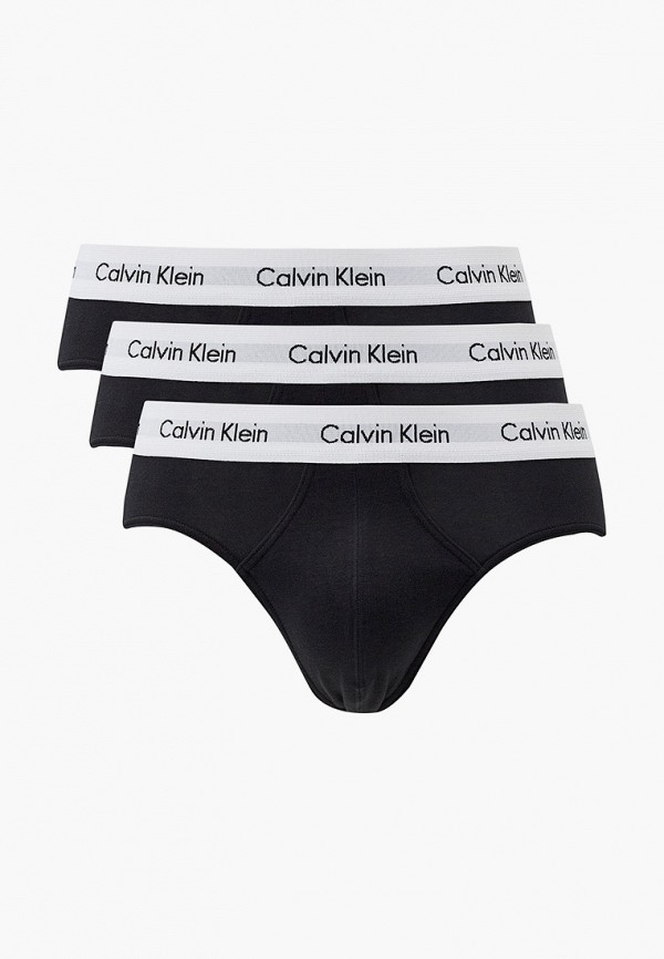 Трусы 3 шт. Calvin Klein Underwear цвет черный 