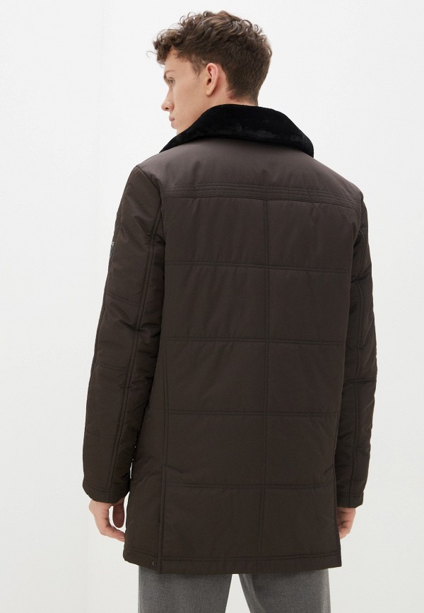 Куртка утепленная Bazioni цвет коричневый  Фото 3
