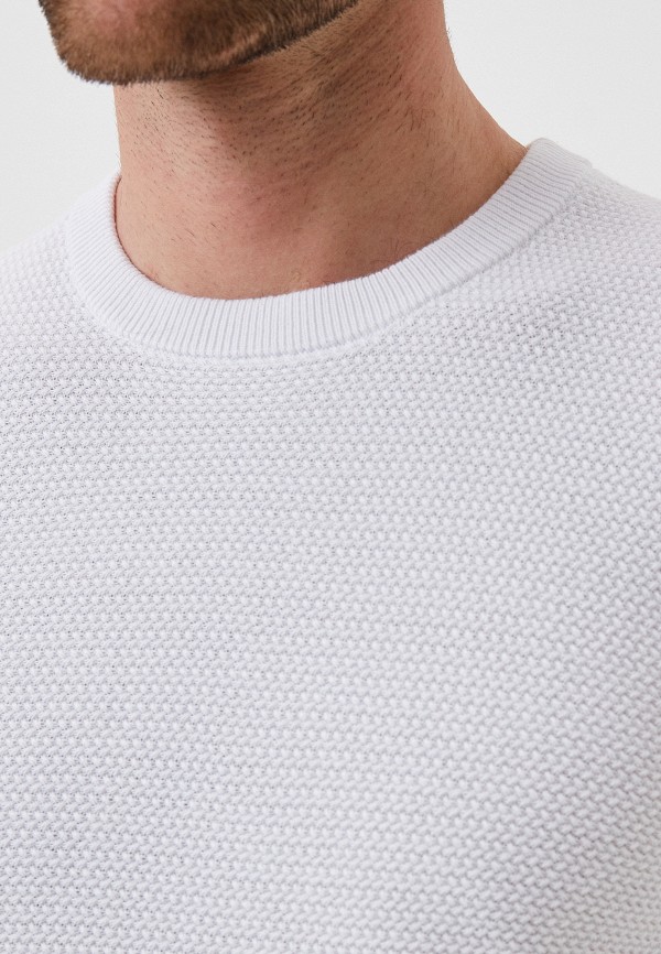 Джемпер Zolla белый, размер 52, фото 4