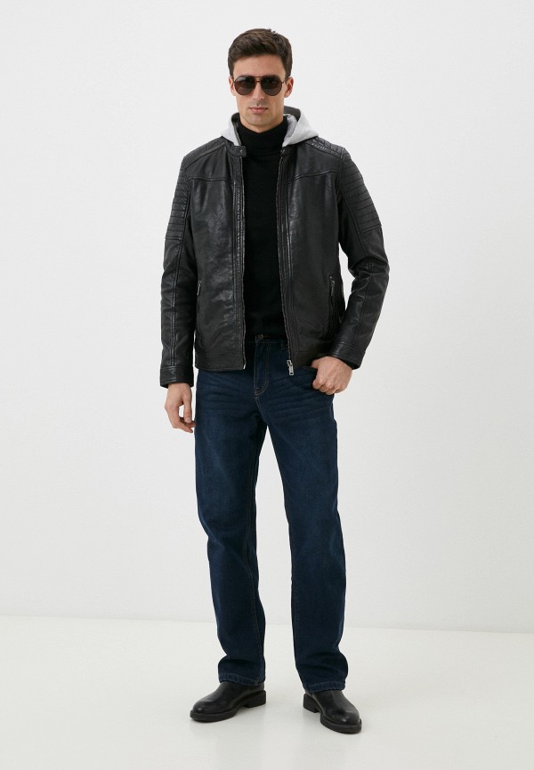 фото Куртка кожаная утепленная mustang