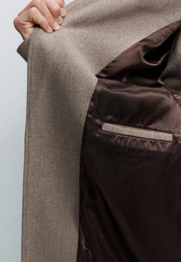 Пальто Befree бежевый, размер 44, фото 6