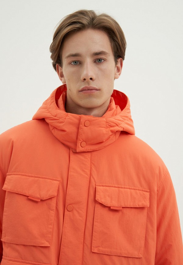 Куртка утепленная Finn Flare цвет Оранжевый  Фото 6