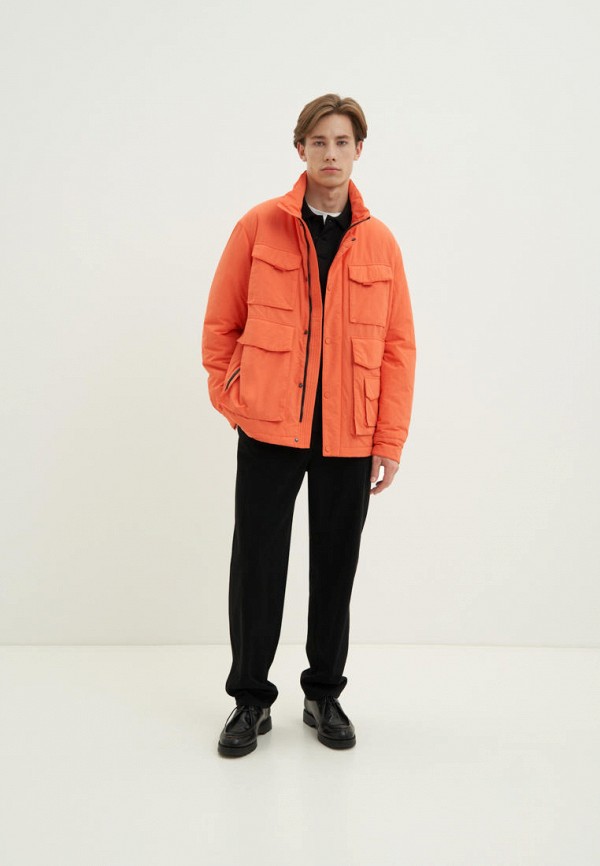 Куртка утепленная Finn Flare цвет Оранжевый  Фото 2