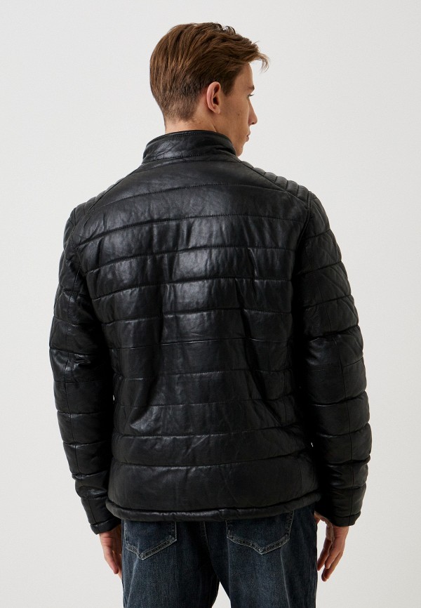 фото Куртка кожаная утепленная jorg weber