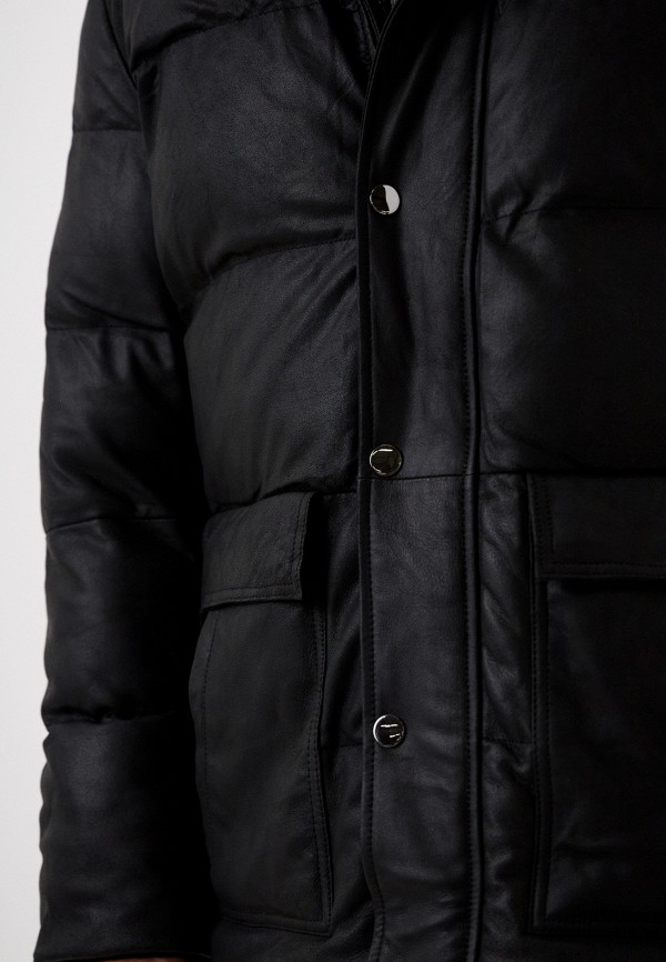 фото Куртка кожаная утепленная jorg weber