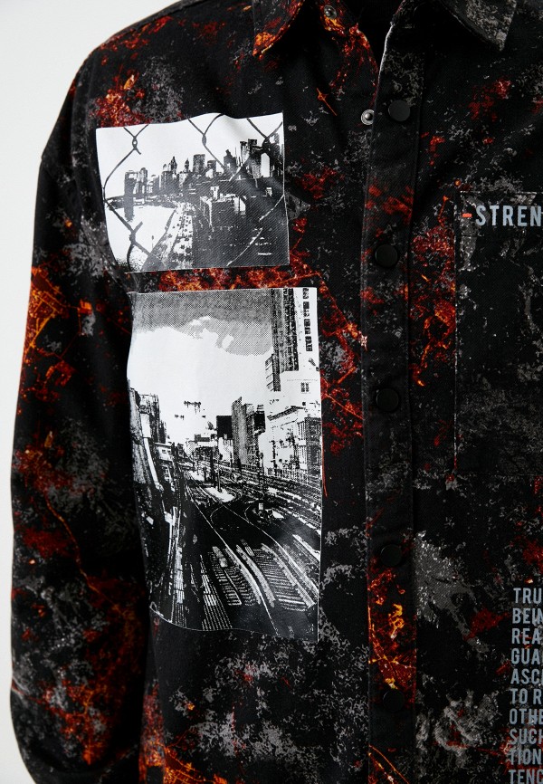 фото Рубашка джинсовая zolla