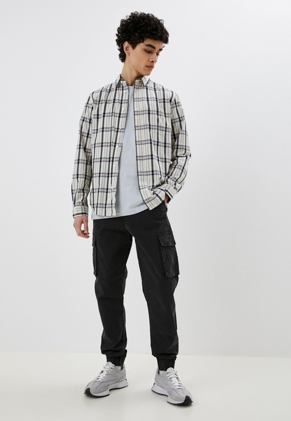 Рубашка Tom Tailor бежевый, размер 48, фото 2