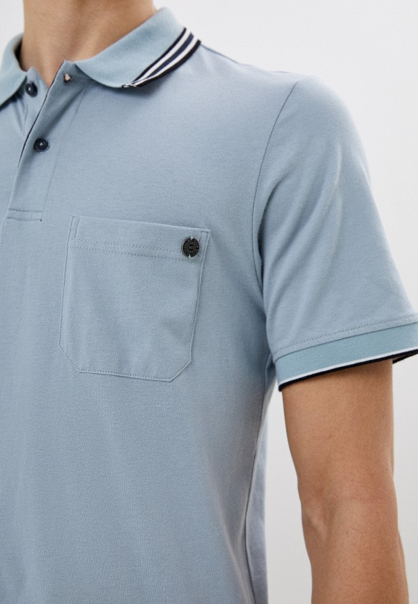 Поло Baon голубой, размер 54, фото 3