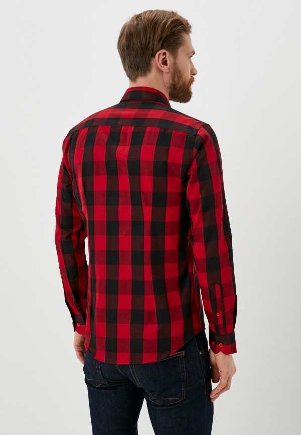 Рубашка Bawer красный, размер 46, фото 3