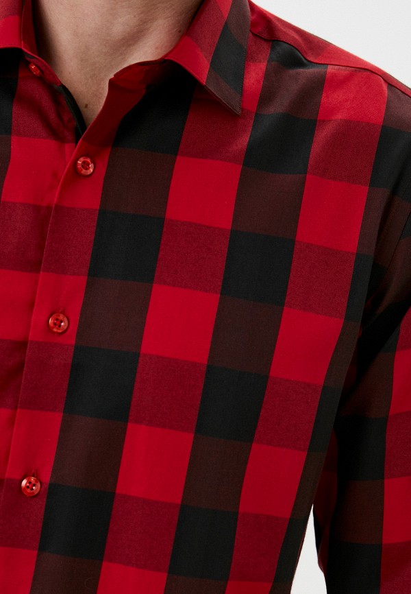 Рубашка Bawer красный, размер 46, фото 5