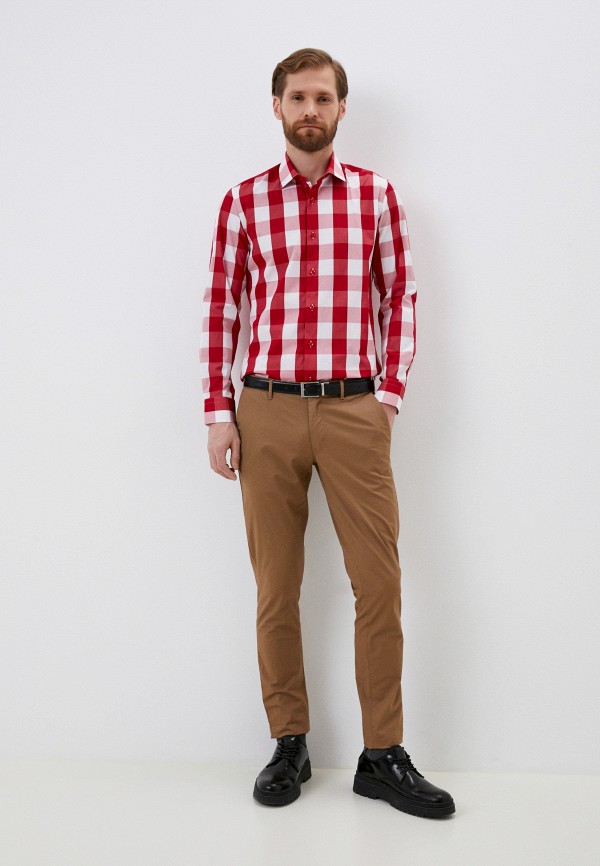 Рубашка Bawer красный, размер 60, фото 2