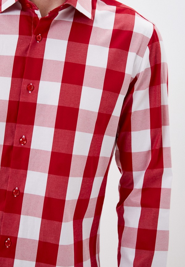 Рубашка Bawer красный, размер 60, фото 5