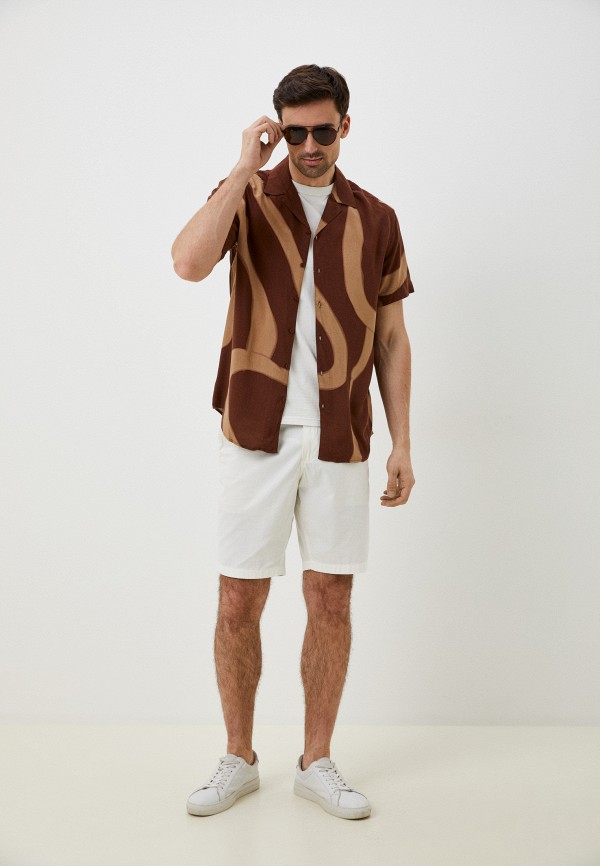 Рубашка Neohit коричневый, размер 56, фото 2