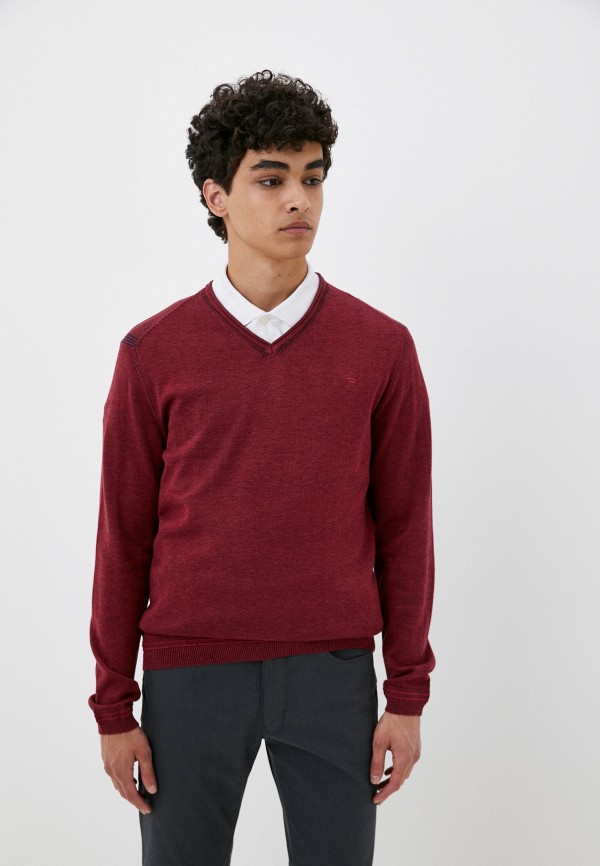 Пуловер Pioneer цвет Бордовый 