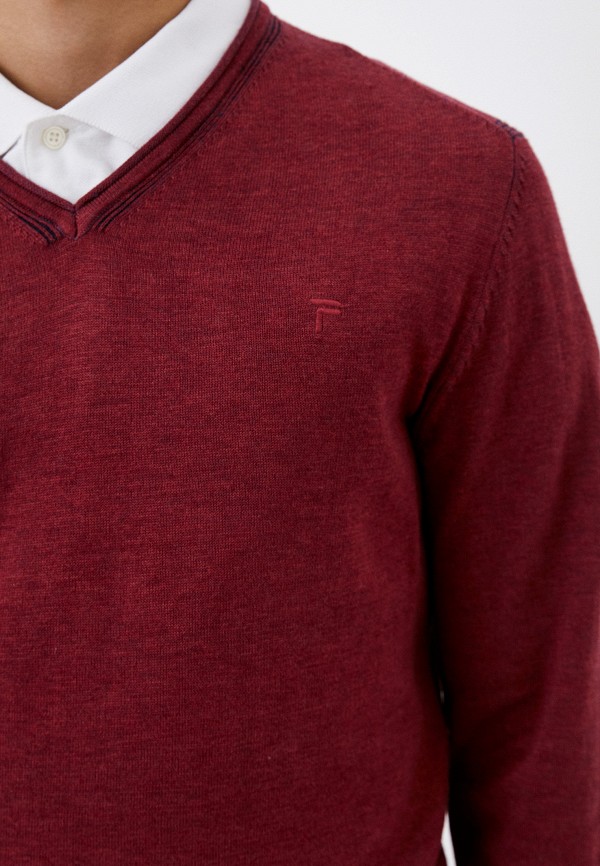 Пуловер Pioneer цвет Бордовый  Фото 4