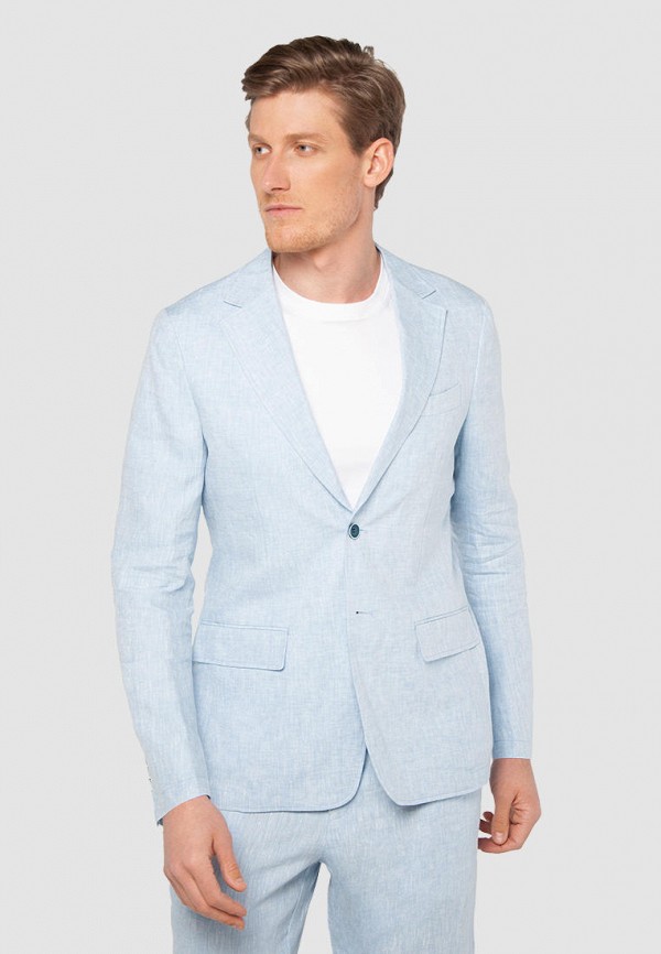 

Пиджак Kanzler, Голубой, Slim fit