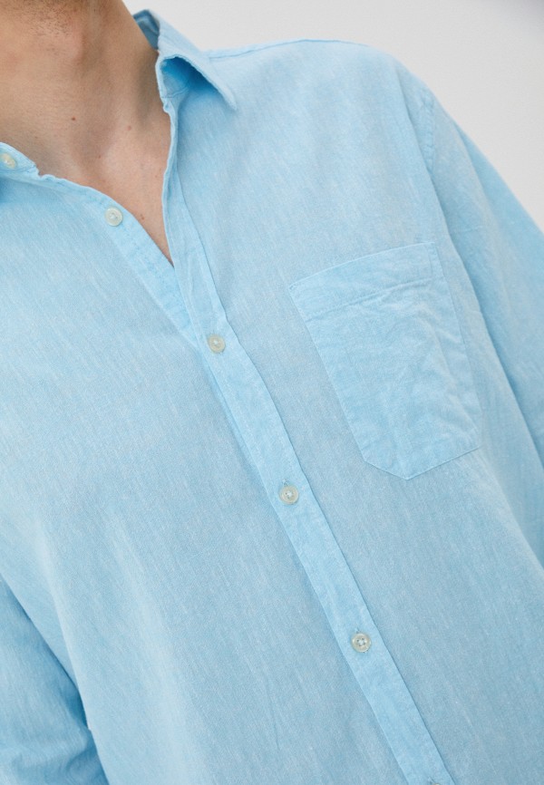 Рубашка D&F голубой, размер 46, фото 4