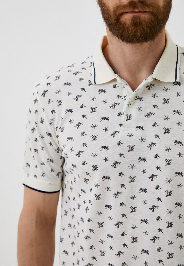 Поло D&F белый, размер 50, фото 3