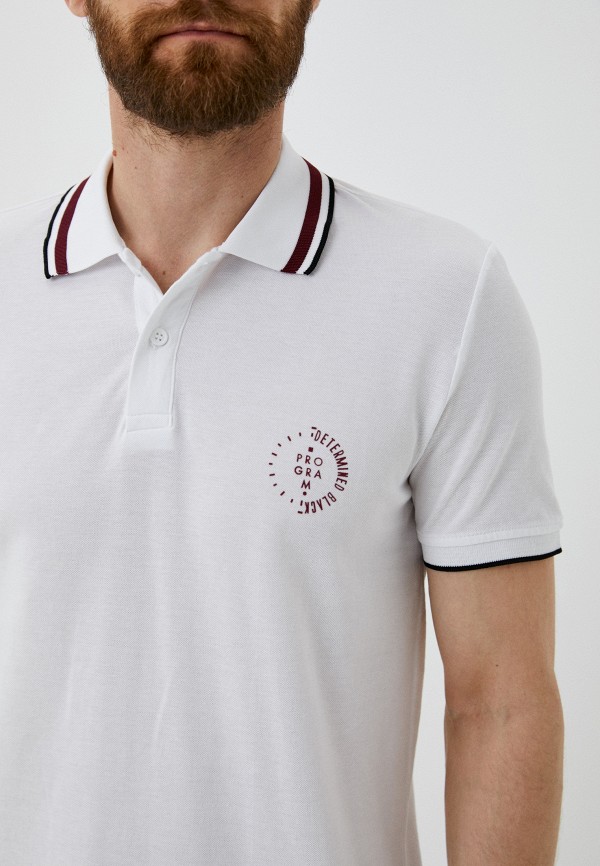 Поло D&F белый, размер 46, фото 3