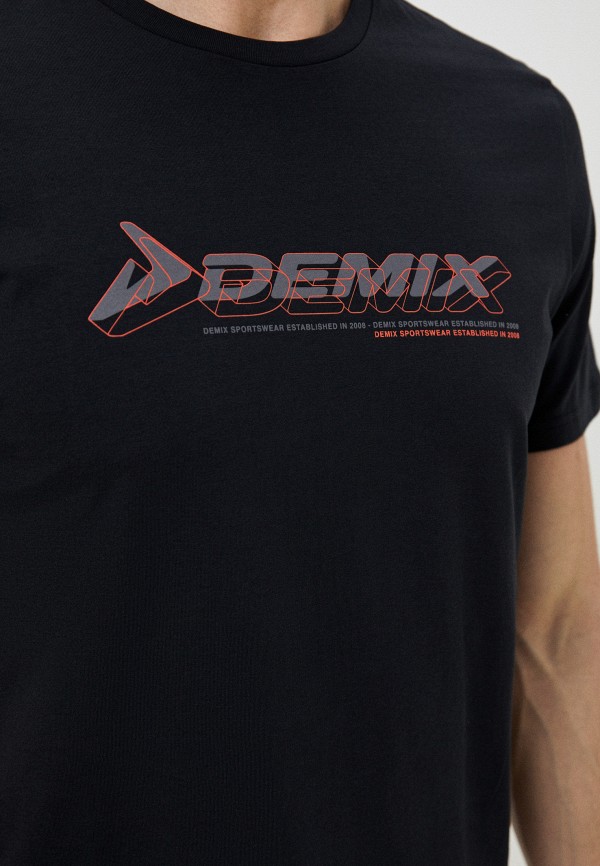 Футболка Demix черный, размер 46, фото 4