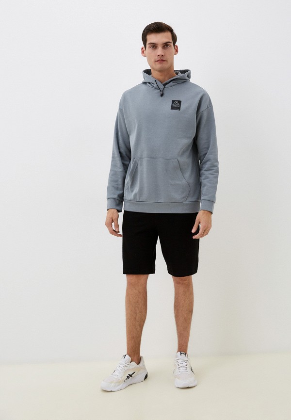 Худи Kappa серый, размер 48, фото 2