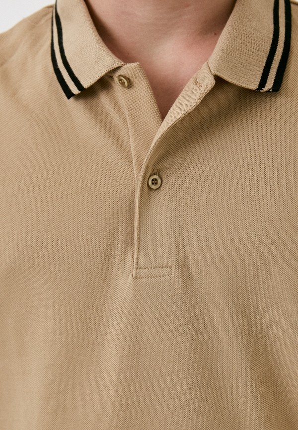 Поло Mark Formelle бежевый, размер 46, фото 3