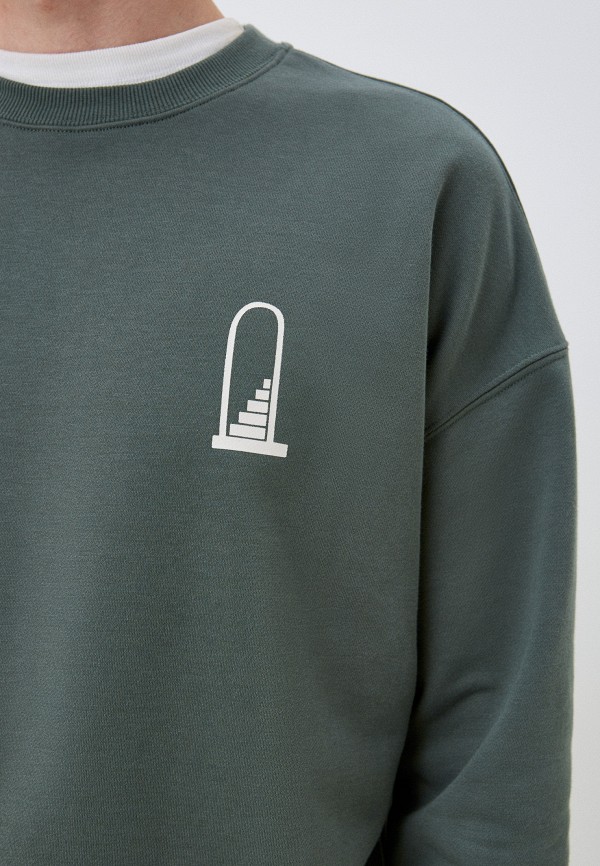 Свитшот Befree зеленый, размер 50, фото 4