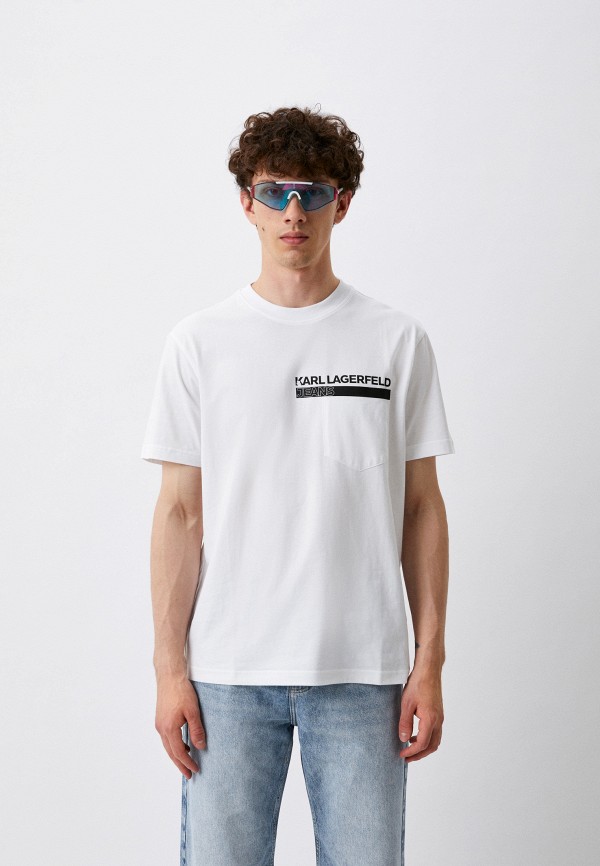 

Футболка Karl Lagerfeld Jeans, Белый