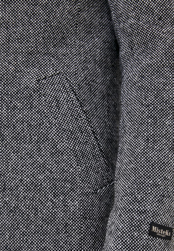 Пальто Misteks design цвет серый  Фото 5