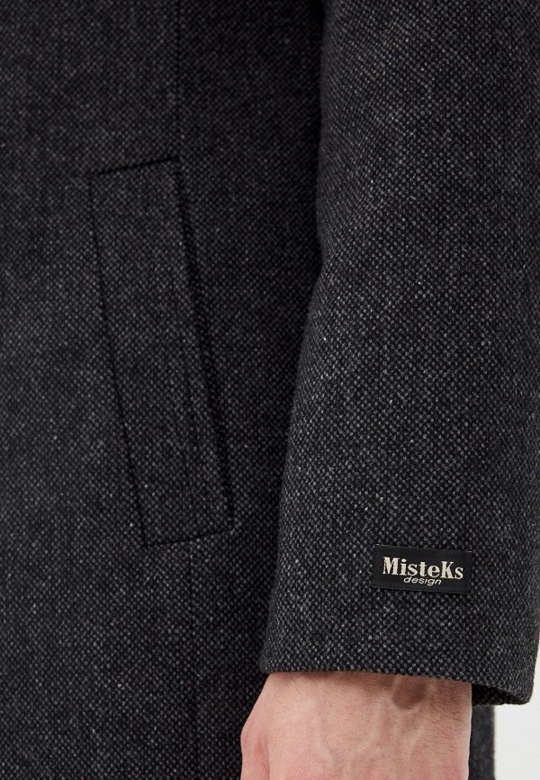 Пальто Misteks design цвет серый  Фото 4