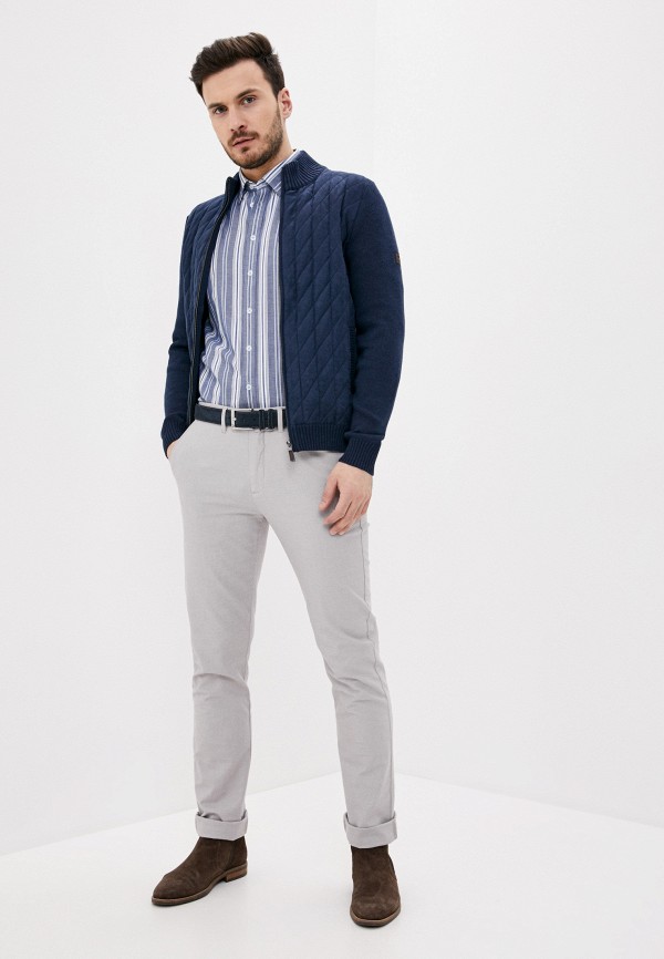 Кардиган Henderson синий, размер 50, фото 2