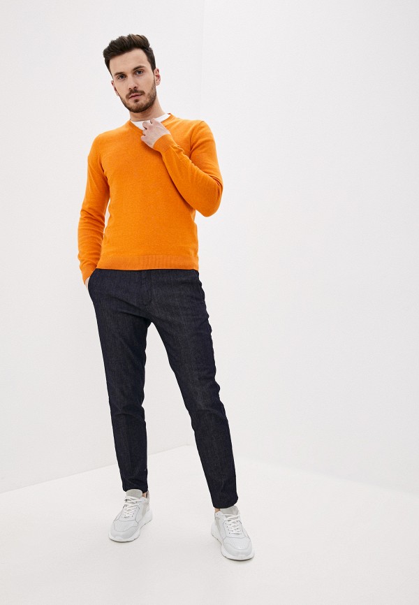 Пуловер Henderson цвет оранжевый  Фото 2