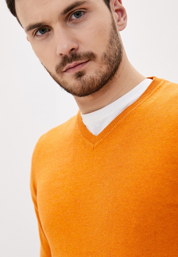 Пуловер Henderson цвет оранжевый  Фото 4