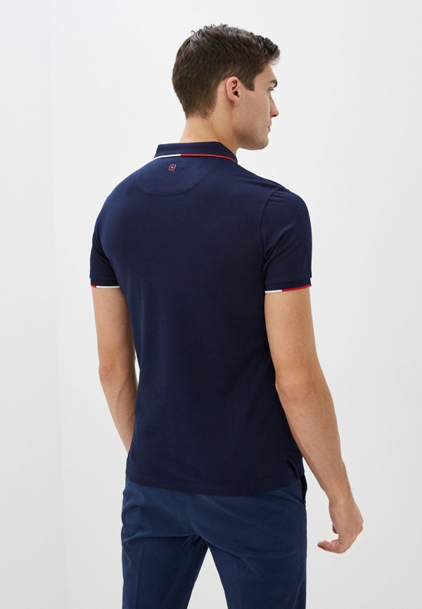 Поло Henderson синий, размер 58, фото 3